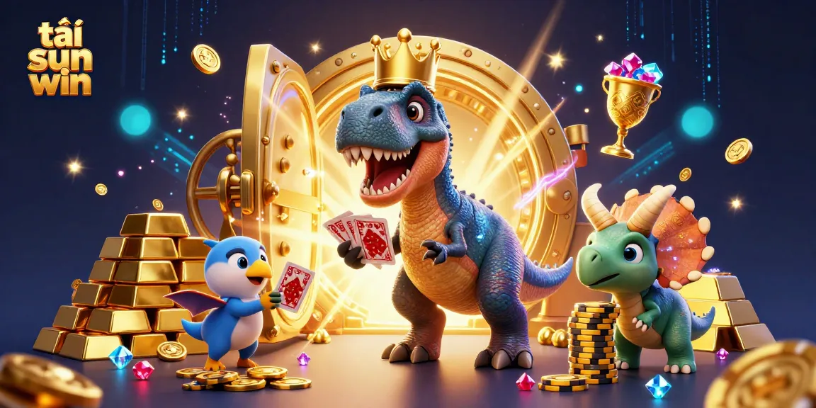 Experience excitement as you tải sun win in a vibrant casino atmosphere with dynamic characters and treasures.