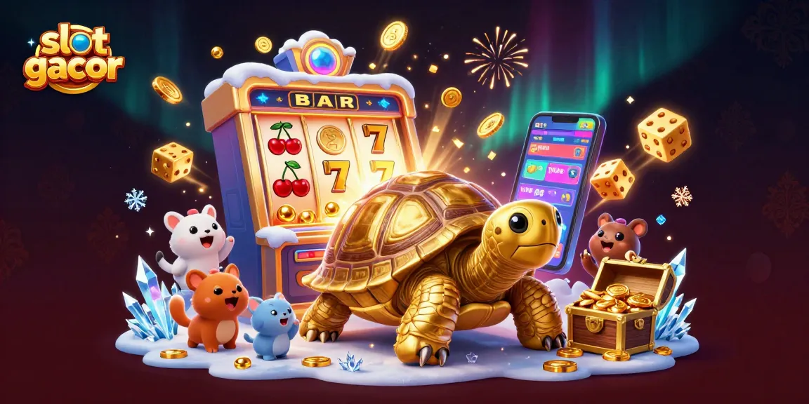 Menangkan jackpot dengan slot gacor pada mesin slot emas yang meledak penuh koin dan simbol keberuntungan.