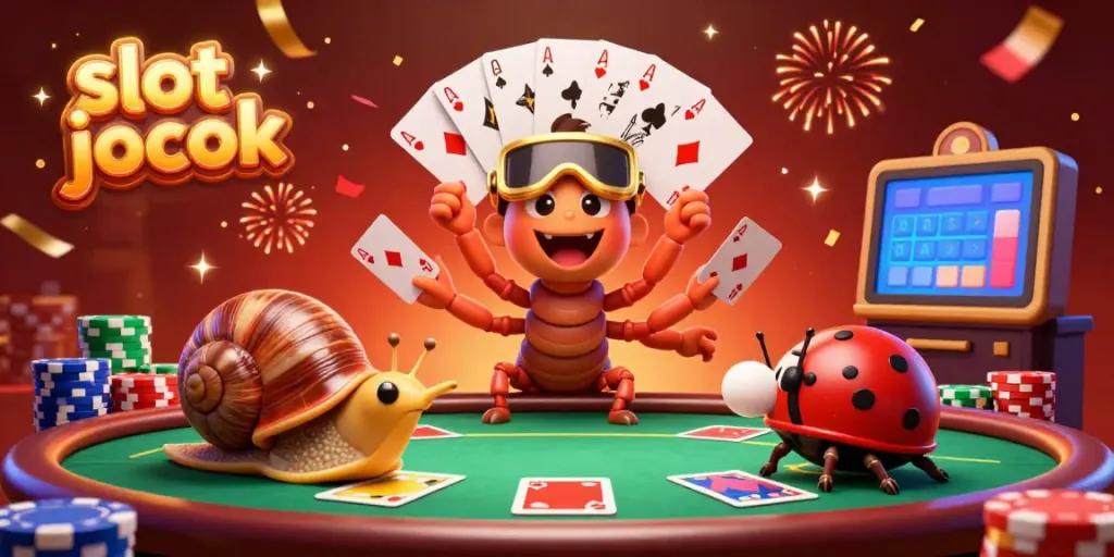 Experience the thrilling slot jackpot action with engaging characters and vibrant casino elements.