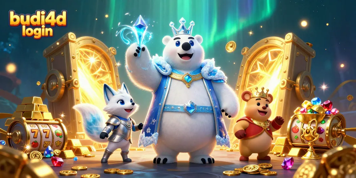 Activate your budi4d login to unlock premium slots with a dazzling treasure scene overflowing with gold.