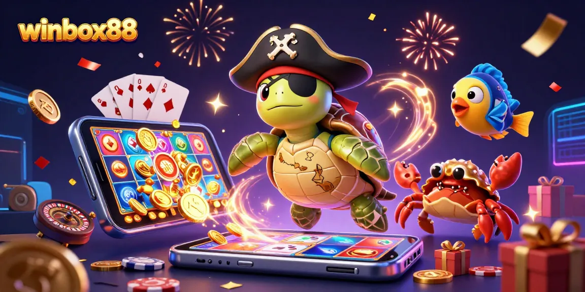 Experience the thrill of winbox88 with vibrant characters and exciting game elements in action.