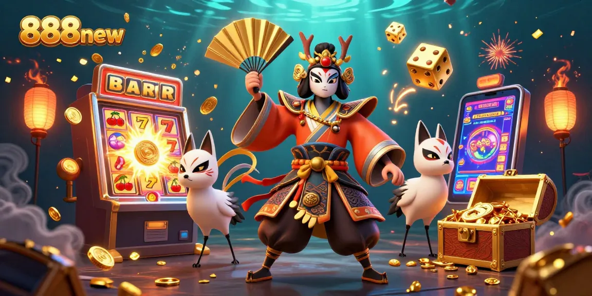 Celebrate thrilling wins at 888new with exciting casino gameplay featuring vibrant slot machines and mystical characters.