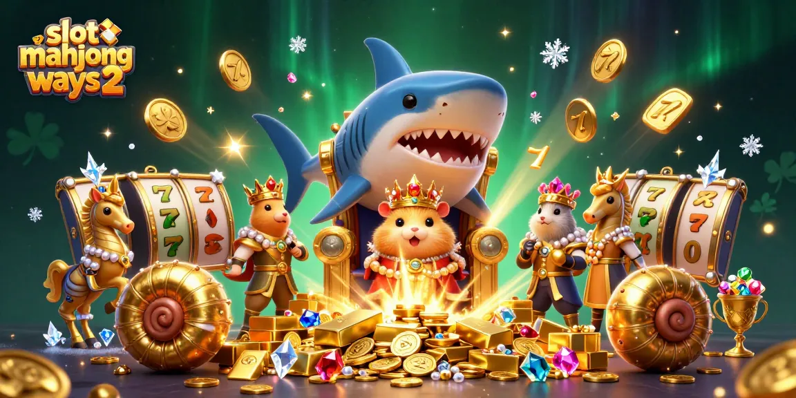 Engage with slot mahjong ways 2 through fierce hamster king and sparkling treasures.