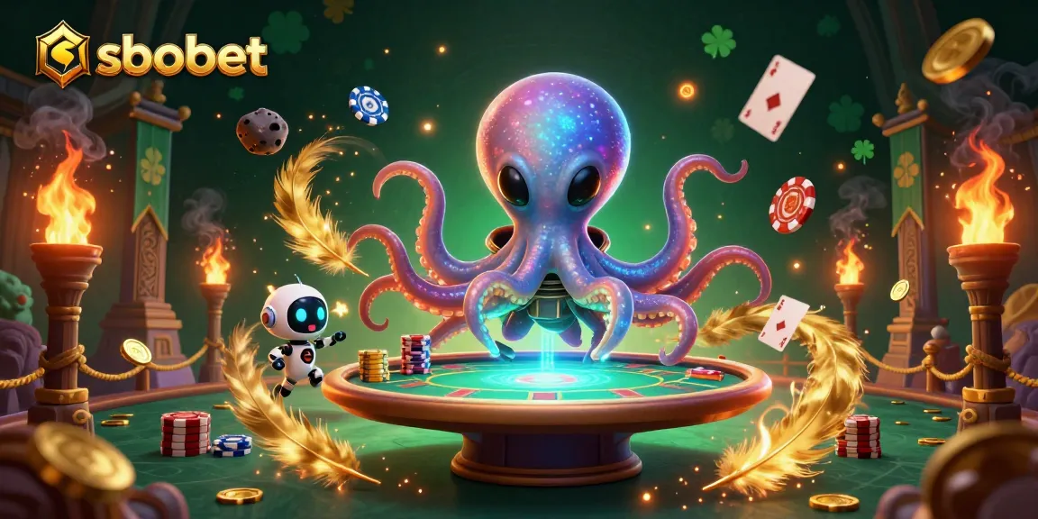 Engage with sbobet while playing in this lively alien poker setting filled with excitement and vibrant graphics.
