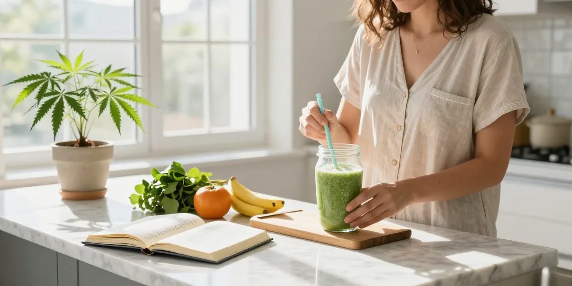 Living Soil kaufen für gesunde Pflanzen - CBD Öl und Naturprodukte in gemütlicher Küche.