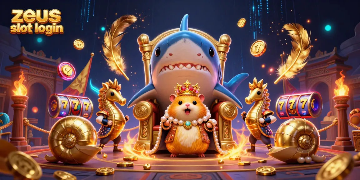 Win big with zeus slot login as the golden hamster king leads a dynamic casino adventure!