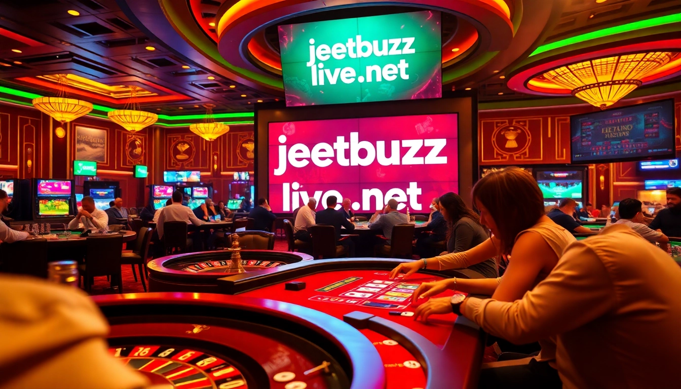 Experience high-stakes action at jeetbuzz live net with dynamic casino games and vibrant players.