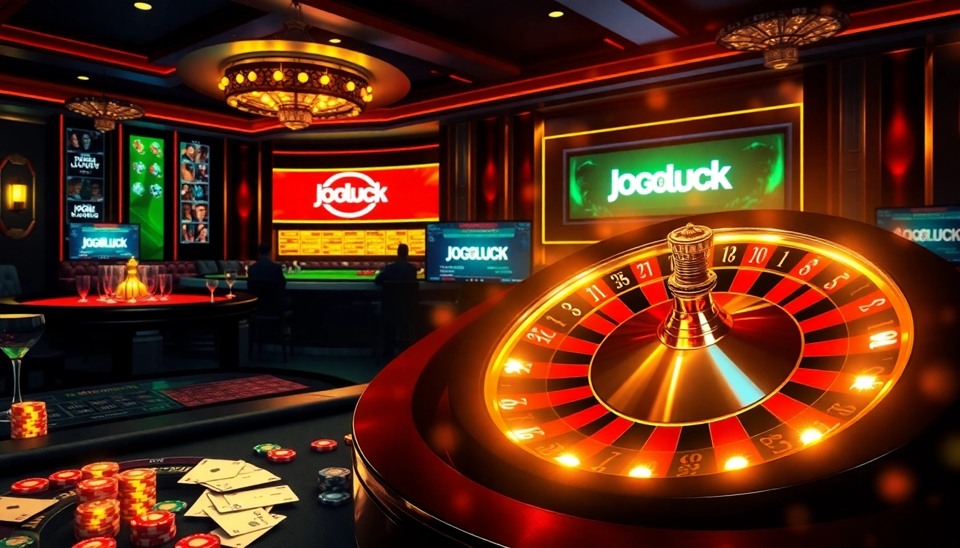 Engage in thrilling gameplay at Jogoluck, where the excitement of casino tables and vibrant betting games awaits.