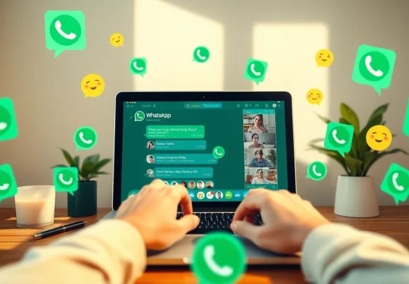 在快连官网上导航 WhatsApp Web，畅享无缝消息传递与视频通话。