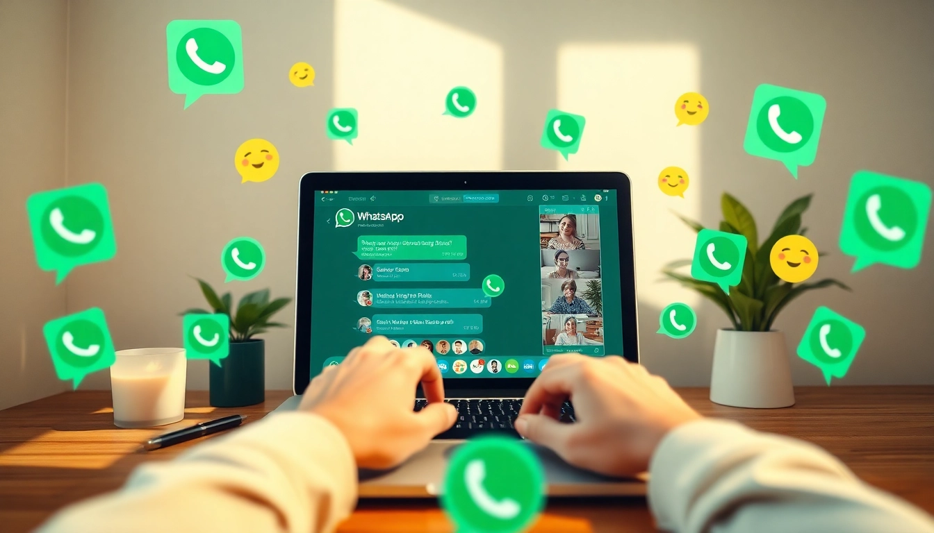 在快连官网上导航 WhatsApp Web，畅享无缝消息传递与视频通话。