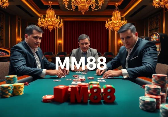 Experience the thrill of MM88 gaming with vibrant poker and roulette action.