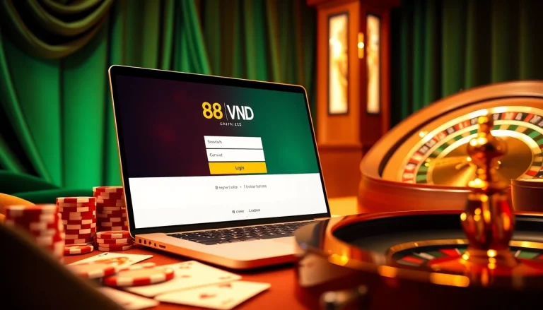 Experience seamless 888vnd đăng nhập for thrilling online gambling with vibrant casino elements.